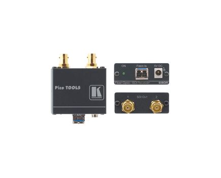 690R 2x3G SDI Receiver over Ultra-Reach SM Fiber