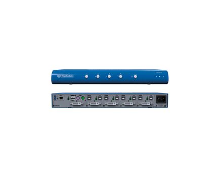 SK41DU-3 UHD DVI-I KVM Switch with USB, 4 Port