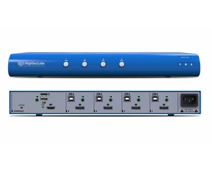 SK41P-M SH KVM Switch, 8 Port, 2xHDMI Connectors, 2xUSB-B Connectors for Keyboard and Mouse, 2x3.5mm Mini Jacks for Unbalanced Stereo Audio, 2x3.5mm Mini Jacks for Microphone