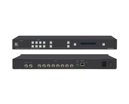 VS-8UFX 8-Port 12G SDI Matrix Switcher with Interchangeable Inputs & Outputs