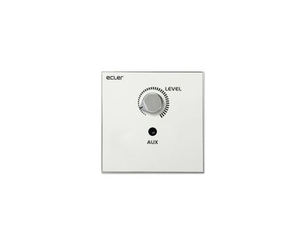 WPaVOL-J Remote Wall Control, Stereo Mini-Jack Connector, ABS (Enclosure), White