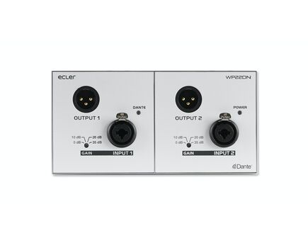 WP22DN Digital Control Panel, 2.7W (PoE), ABS (Enclosure), White