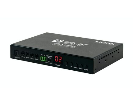 VEO-XRI2L Video Extender, USB 2.0, HDCP 2.2, HDCP 1.4, HDMI (Type A), RJ45, HDMI 1.4, Black