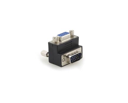 AD-GM/GF/RA Adapter 15-pin HD Male to Female 90 degree