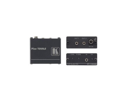 PT-102AN 1:2 Stereo Audio Distribution Amplifier