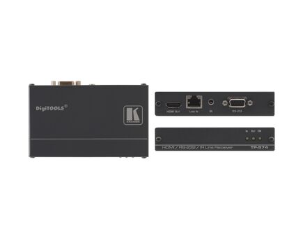 TP-574 HDMI, Bidirectional RS-232 & IR over Twisted Pair Receiver