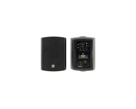 TAVOR 5-O(PAIR)/BLACK/US 2x30 Watt Powered On–Wall Speaker System - Black with US power cord