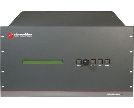 1616V5S-XL Sierra Video Pro XL Series 16x16 RGBHV Video Matrix Switcher with Balanced Audio (6RU), 2 image