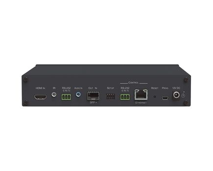 691 4K60 4:2:0 HDMI MM/SM Fiber Optic Transmitter with USB, Ethernet, RS–232, IR & Stereo Audio Embedding over Ultra–Reach HDBaseT 2.0, 3 image