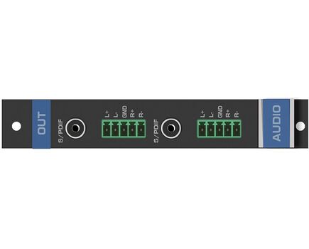 AAD-OUT2-F16 2-Channel Analog & Digital Audio Output Card, 2 image