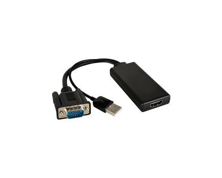 ADC-GM/HF 15-pin HD (M) to HDMI (F) with USB Audio/Power Adapter Cable