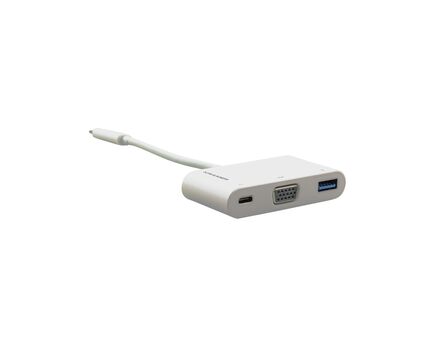 ADC-U31C/M1 4K USB 3.1 Type-C to VGA & USB 3.0 & PD Adapter Cable, 2 image