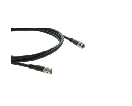 C-BM/BM-1.5 BNC Coax RG-6 Video Cable, 0.5 m, Dark Grey with White Lettering, Length: 0.5