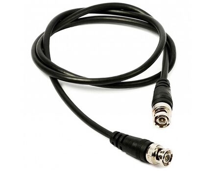 C-BM/BM-1.5 BNC Coax RG-6 Video Cable, 0.5 m, Dark Grey with White Lettering, Length: 0.5, 2 image