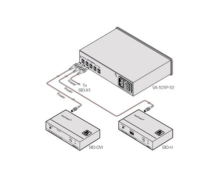 VA-102P12/110V 10-Output 12V DC Power Supply, 110V, Version: 110V, 2 image