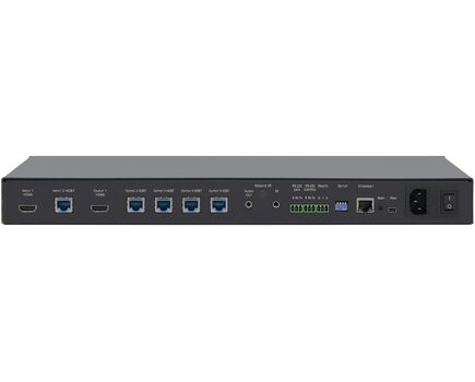 VM-214DT/110V 1:4+1 4K UHD HDMI and HDbaseT to HDBaseT Distribution Amplifier, 110V, Version: 110V, 3 image