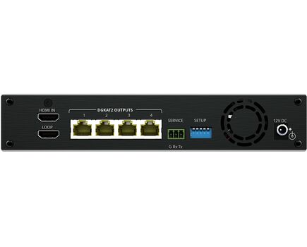 VM-4DKT 1:4 4K60 4:4:4 HDMI to Long-Reach DGKat 2.0 DA, 4 image