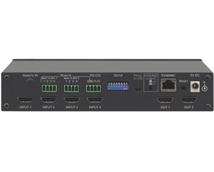 VS-42UHD HDMI Automatic Matrix Switcher, 4x2, 3 image