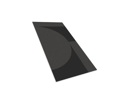 LP2-1202B Acoustic Wall/Dropped Ceiling Panel, 120x60x2cm, PET, Black