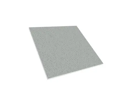 LP3-602C Acoustic Wall/Dropped Ceiling Panel, 60x60x2cm, PET, Dark Grey