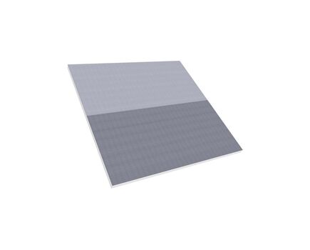 NOTES1-602B Acoustic Wall/Dropped Ceiling Panel, 60x60x2cm, PET, Grey