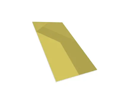 NOTES3-1202A Acoustic Wall/Dropped Ceiling Panel, 120x60x2cm, PET, Yellow