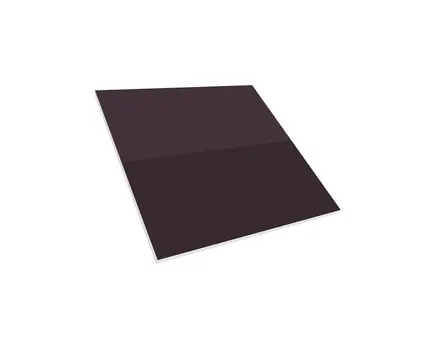 NOTES4-602B Acoustic Wall/Dropped Ceiling Panel, 60x60x2cm, PET, Black