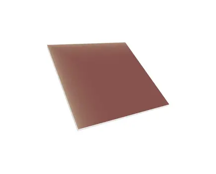 VIBES3-602A Acoustic Wall/Dropped Ceiling Panel, 60x60x2cm, PET, Maroon