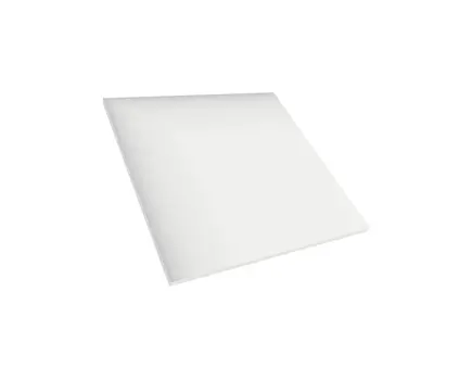 VIBES5-602A Acoustic Wall/Dropped Ceiling Panel, 60x60x2cm, PET, White