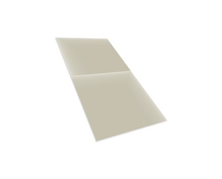 VIBES6-1202A Acoustic Wall/Dropped Ceiling Panel, 120x60x2cm, PET, Off White