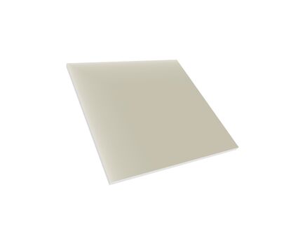 VIBES6-602A Acoustic Wall/Dropped Ceiling Panel, 60x60x2cm, PET, Off White