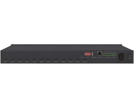 VS-84H2 8x4 4K HDR HDCP 2.2 Matrix Switcher with Digital Audio Routing, 3 image