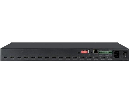 VS-88H2 8x8 4K HDR HDCP 2.2 Matrix Switcher with Digital Audio Routing, 3 image