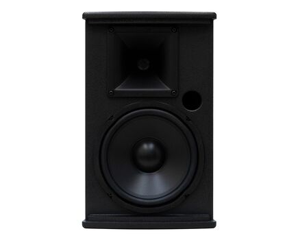 ARQIS 108iBK Wooden Wall-Mount Loudspeaker, Two Way, 8" Woofer, 1" Rotable HF Compressor Driver, 150W (RMS), Black, 130°x130°, Colour: Black, 3 image