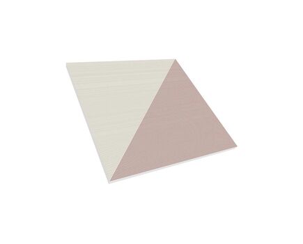 ECHO1-602C Acoustic Wall/Dropped Ceiling Panel, 60x60x2cm, PET, Beige