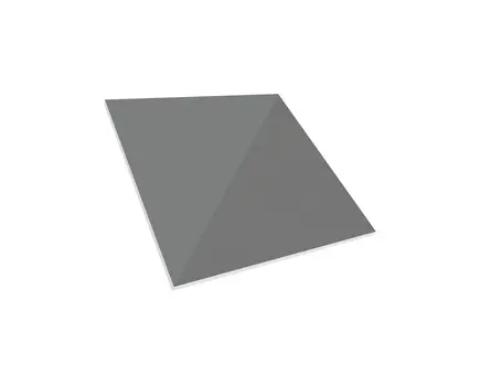 ECHO3-602C Acoustic Wall/Dropped Ceiling Panel, 60x60x2cm, PET, Grey