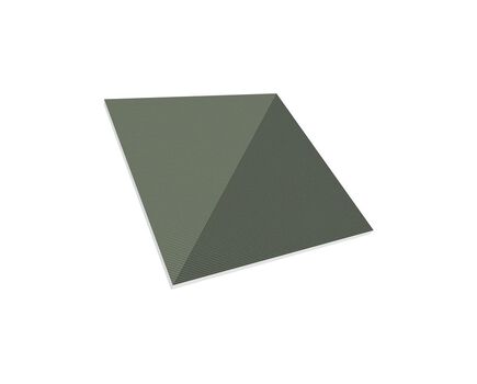 ECHO4-602C Acoustic Wall/Dropped Ceiling Panel, 60x60x2cm, PET, Olive