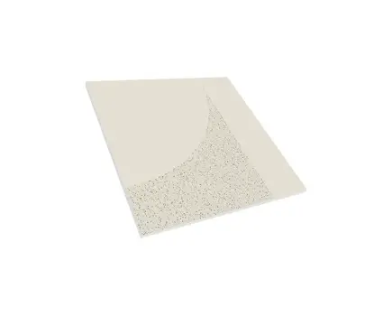 LP1-602B Acoustic Wall/Dropped Ceiling Panel, 60x60x2cm, PET, Beige