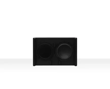 ARQISSB6TiBK Wooden Wall-Mount Subwoofer Loudspeaker, 120W (RMS), Black, Colour: Black, 2 image