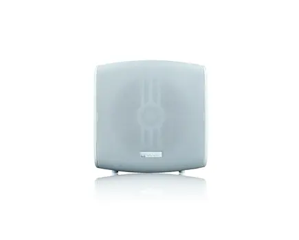 eMOTUS8ODWH Full Range Loudspeaker Cabinet, Two Way, 8" Woofer, 100W, White, 142°x142°, Colour: White