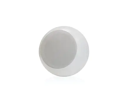 eUC106WH Spherical Pendant Mount Loudspeaker, Two Way, 6.5" Woofer, 0.5" Tweeter, 40W, White, 151°x151°, Coverage Angle: 151° (Horizontal)x151° (Vertical), Mounting Type: Ceiling Mount, Colour: White, Frequency Rating: 74Hz to 20kHz, Power Rating: 40W (RMS), 160W (Peak), 2 image