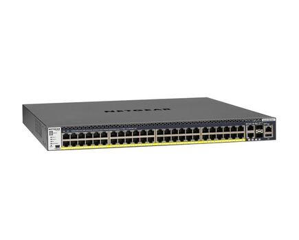 M4300-52G-PoE+(550W-PSU)/US/EMEA Managed Switch, 55 Port, 550W, EU, Version: US/EMEA Version