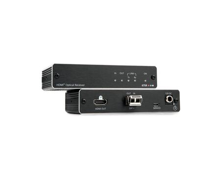 675R/T 4K 4:4:4 HDMI Transmitter/Receiver over Extended-Reach MM/SM Fiber Optic, 2 image