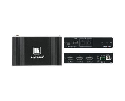 VS-211X 2x1 4K HDR HDMI Auto Switcher