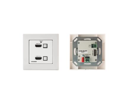 WP-211X/EU-80/86(W) Wall-Plate Auto Switcher, 2 (included), 6 (Optional)A, Aluminium, Colour: White, Version: EU-80/86(W), 2 image