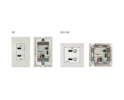 WP-211X/EU-80/86(W) Wall-Plate Auto Switcher, 2 (included), 6 (Optional)A, Aluminium, Colour: White, Version: EU-80/86(W)