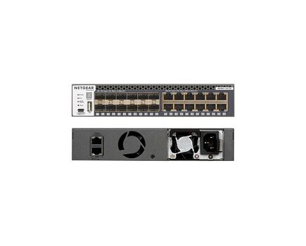 M4300-12X12F/US/EMEA Managed Switch, 24 Port for IT and AV Over IP, Version: US/EMEA Version