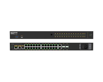 M4250-26G4F-PoE+/EMEA Managed Switch, 64 Port, 300W, EU, Version: EMEA Version