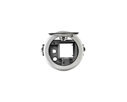 RTBUS-27XL(BC) Round Table Mount Multi–Connection Solution - Pneumatic Lid, Silver, Sand Blased Anodized Aluminium, Colour: Silver, 3 image