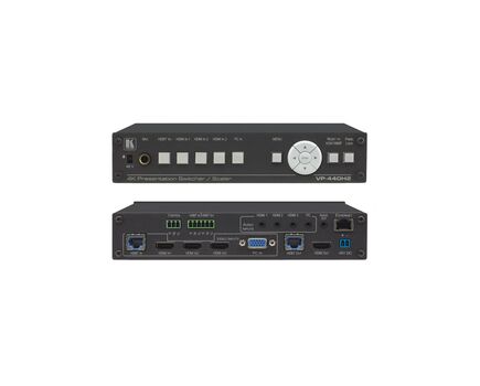 VP-440H2 Compact 5-Input 4K60 4:4:4 Presentation Switcher/Scaler with HDBaseT & HDMI Simultaneous Outputs